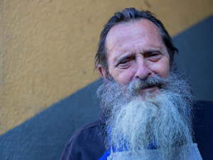 Photo of a Webster Pavilion resident posing for the camera.
