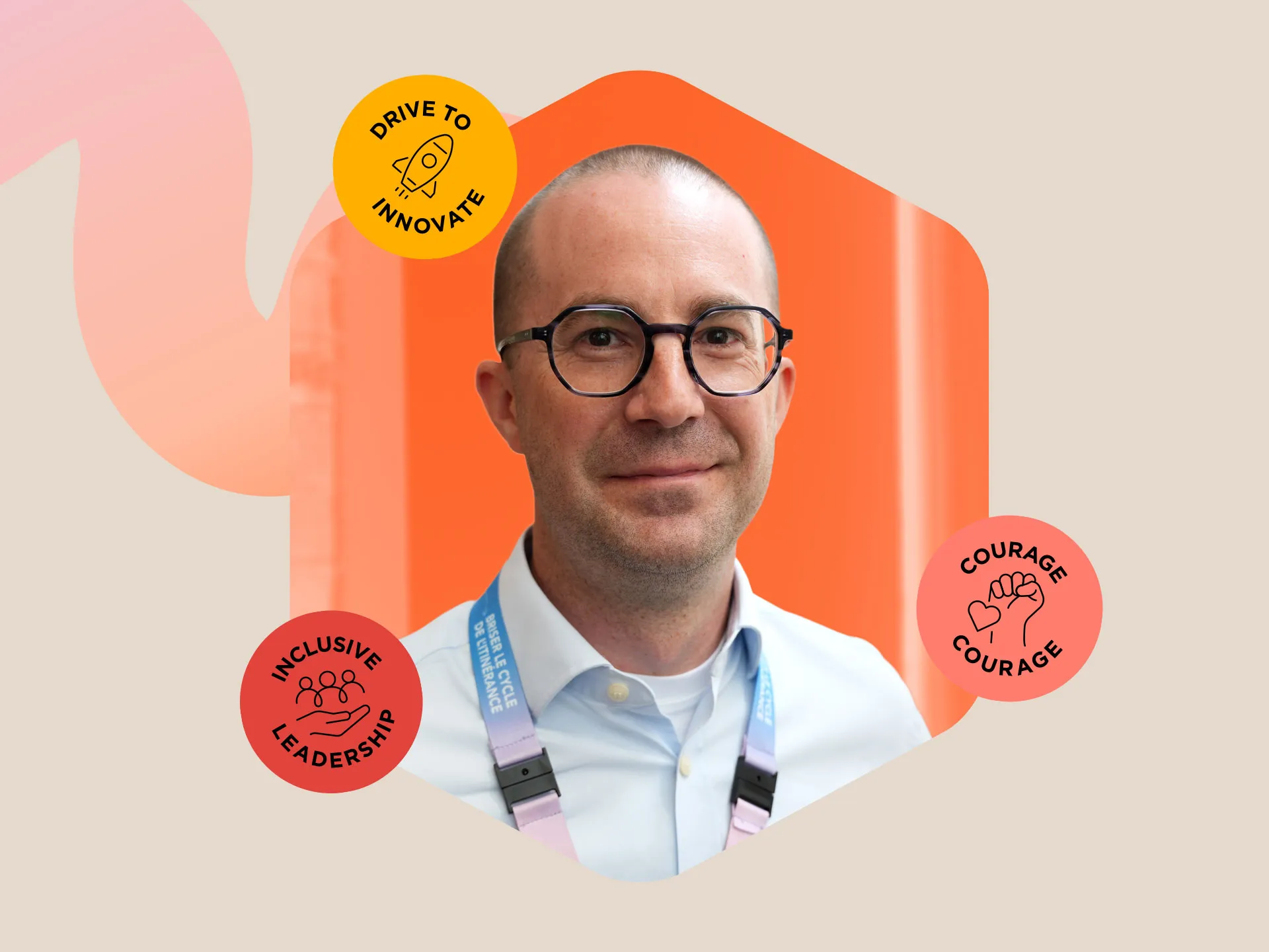 Photo of Jean-François Dagenais, Vice President of Finance, IT, and Facilities.
