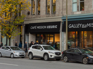 Photo de la devanture du Café Mission Keurig