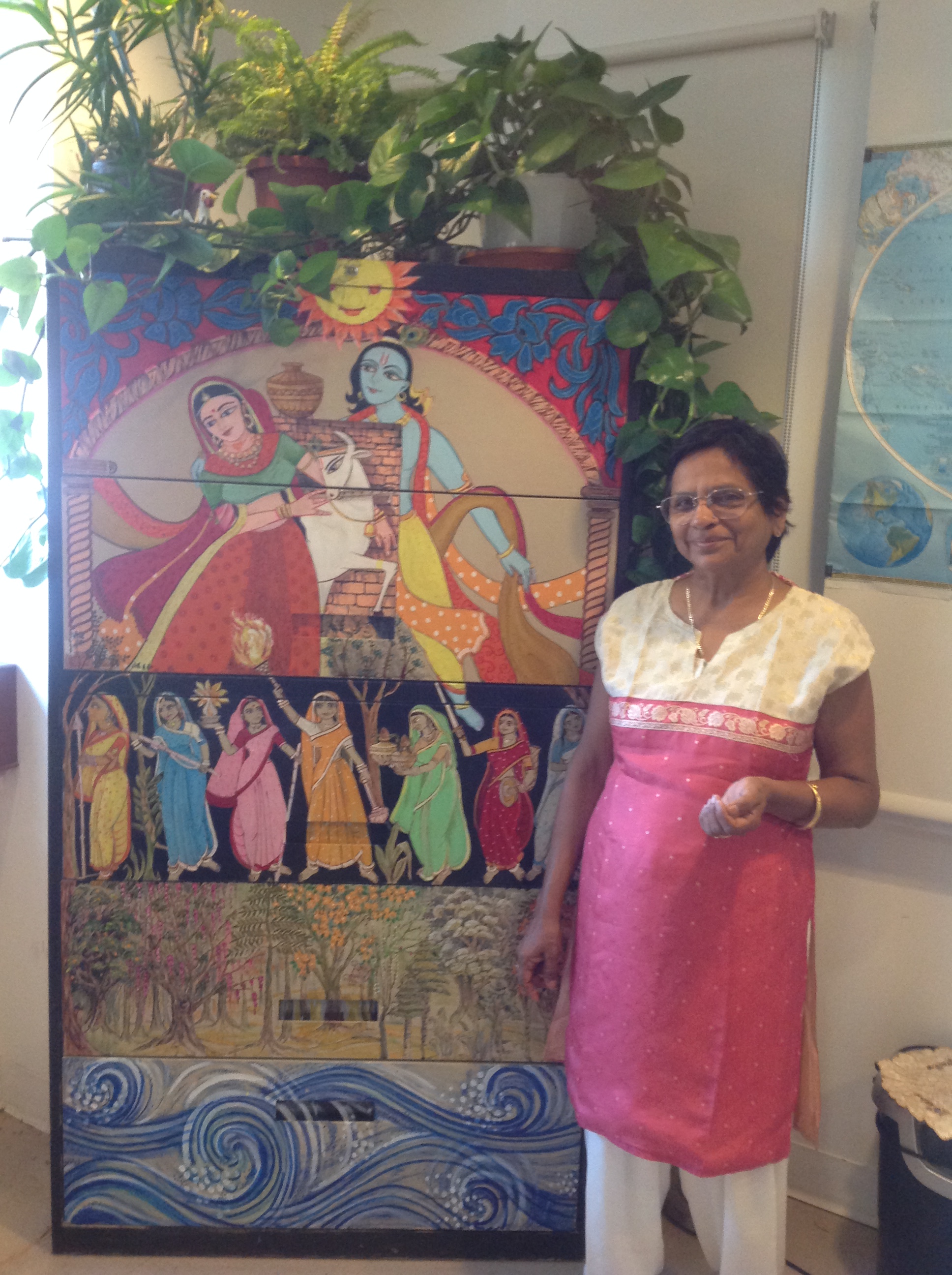 Sunita Raja et son oeuvre dart